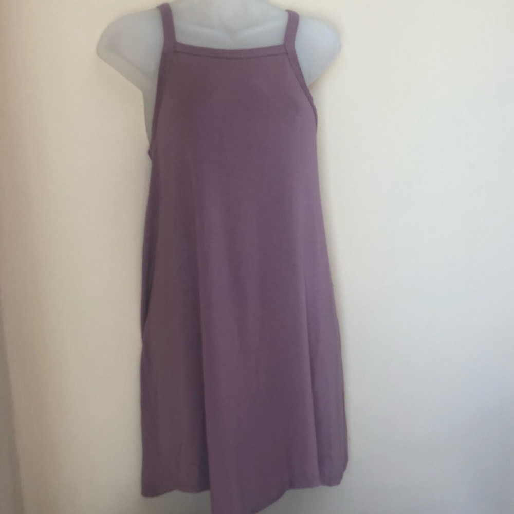 RVCA THIEVERY MAUVE DRESS Small Style 280972 Purpl - Picture 4 of 7